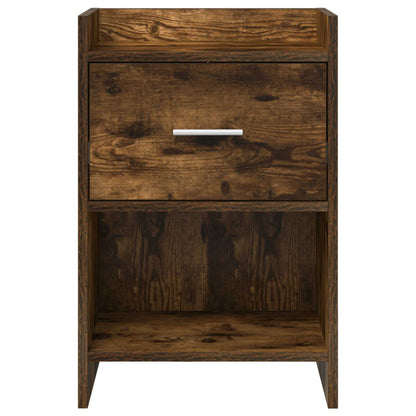 Bedside Tables 2 pcs Smoked Oak 40 x 30 x 60 cm Engineered Wood