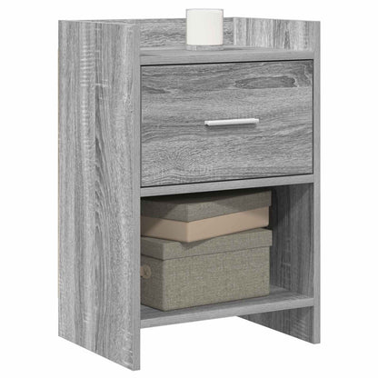 Bedside Tables 2 pcs Grey Sonoma 40 x 30 x 60 cm