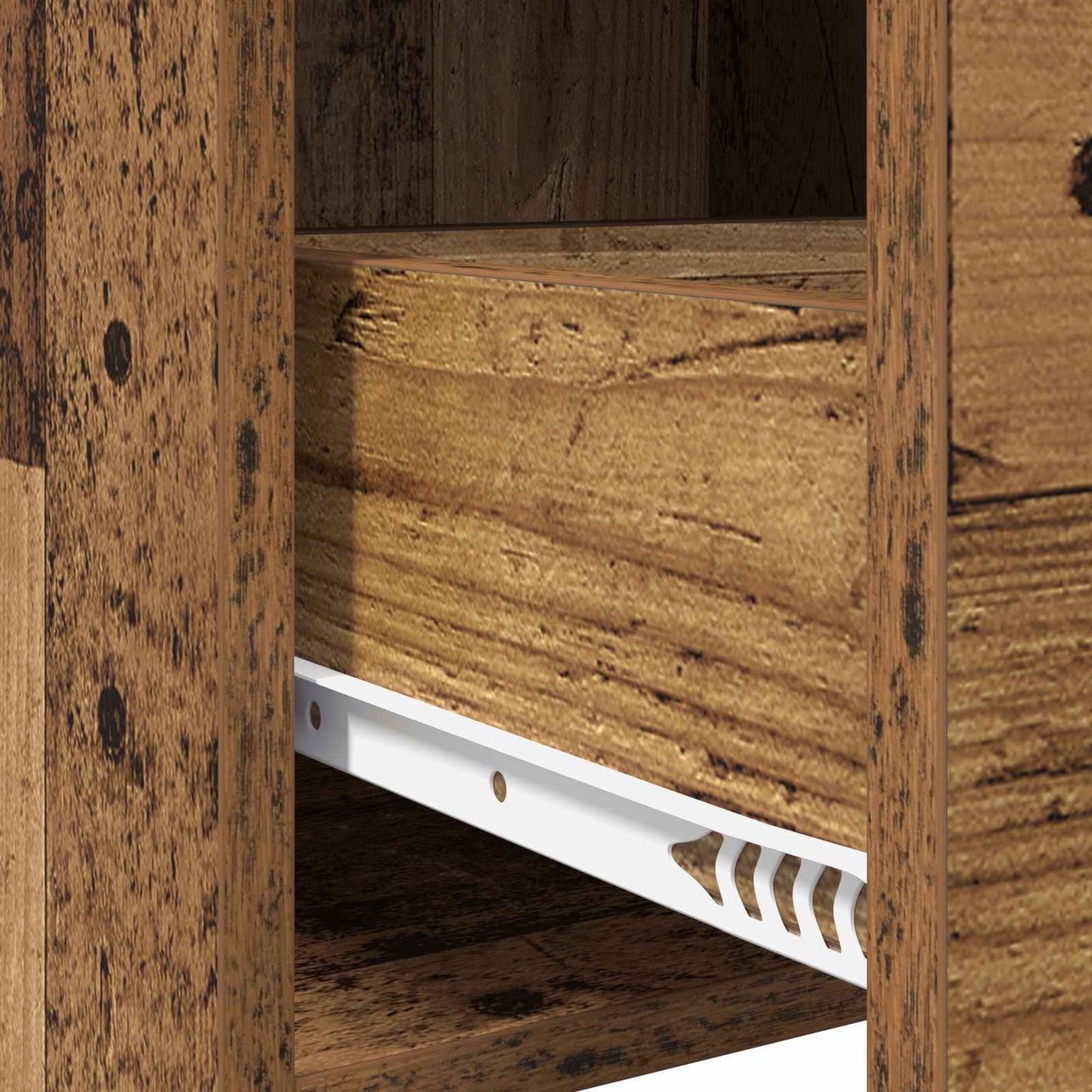 Bedside Tables Old Wood 40 x 30 x 60 cm Engineered Wood