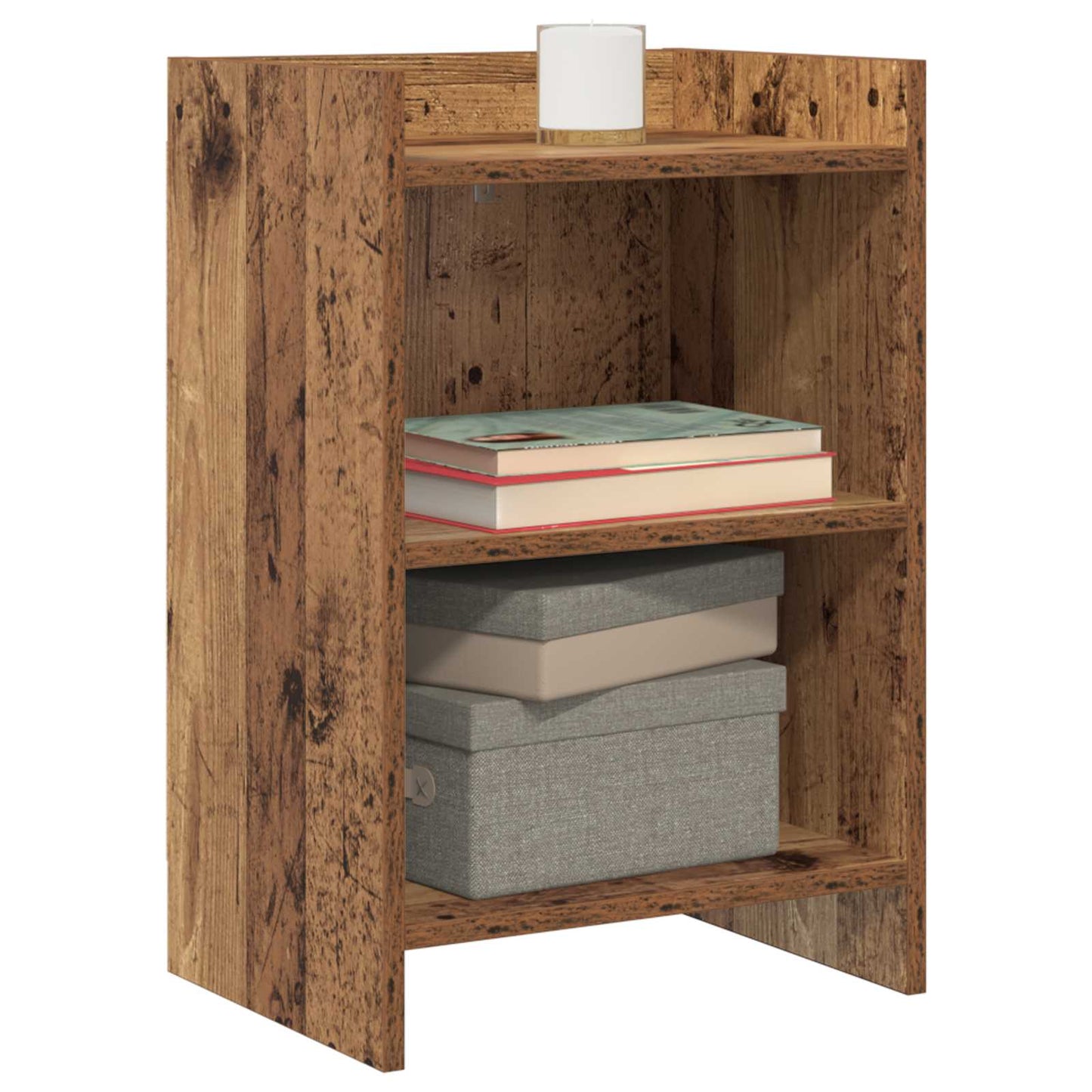 Bedside Tables 2 pcs Old Wood 40 x 30 x 60 cm Engineered Wood