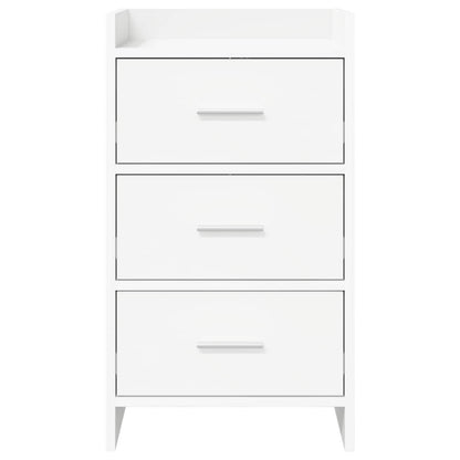 Bedside Tables White 40 x 36 x 70 cm Engineered Wood
