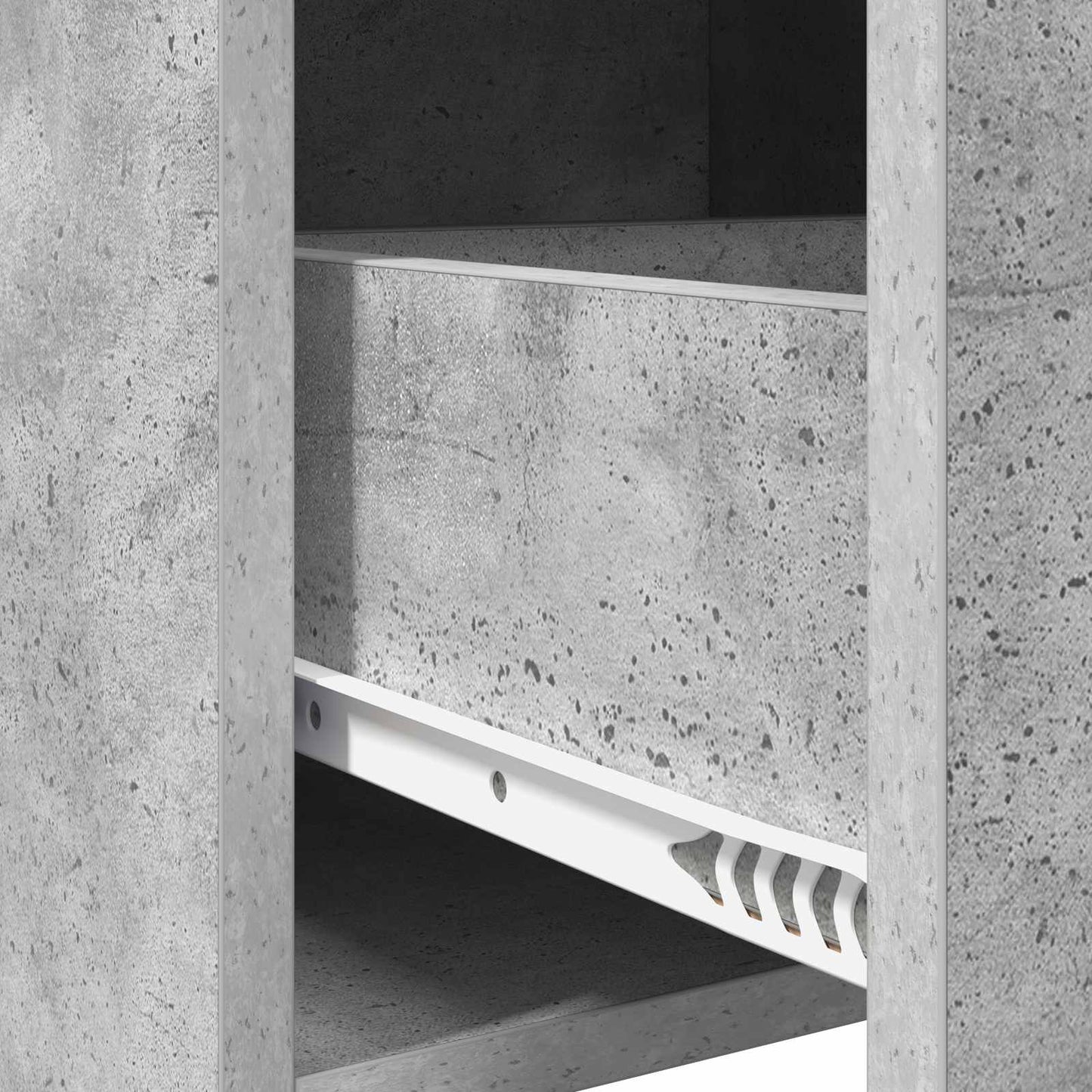 Bedside Tables Concrete Grey 40 x 36 x 70 cm Engineered Wood