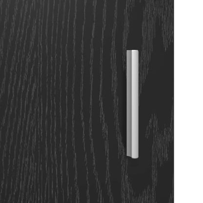 Bedside Tables Black Oak 40 x 36 x 60 cm Engineered Wood