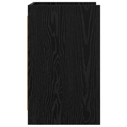 Bedside Tables Black Oak 40 x 36 x 60 cm Engineered Wood