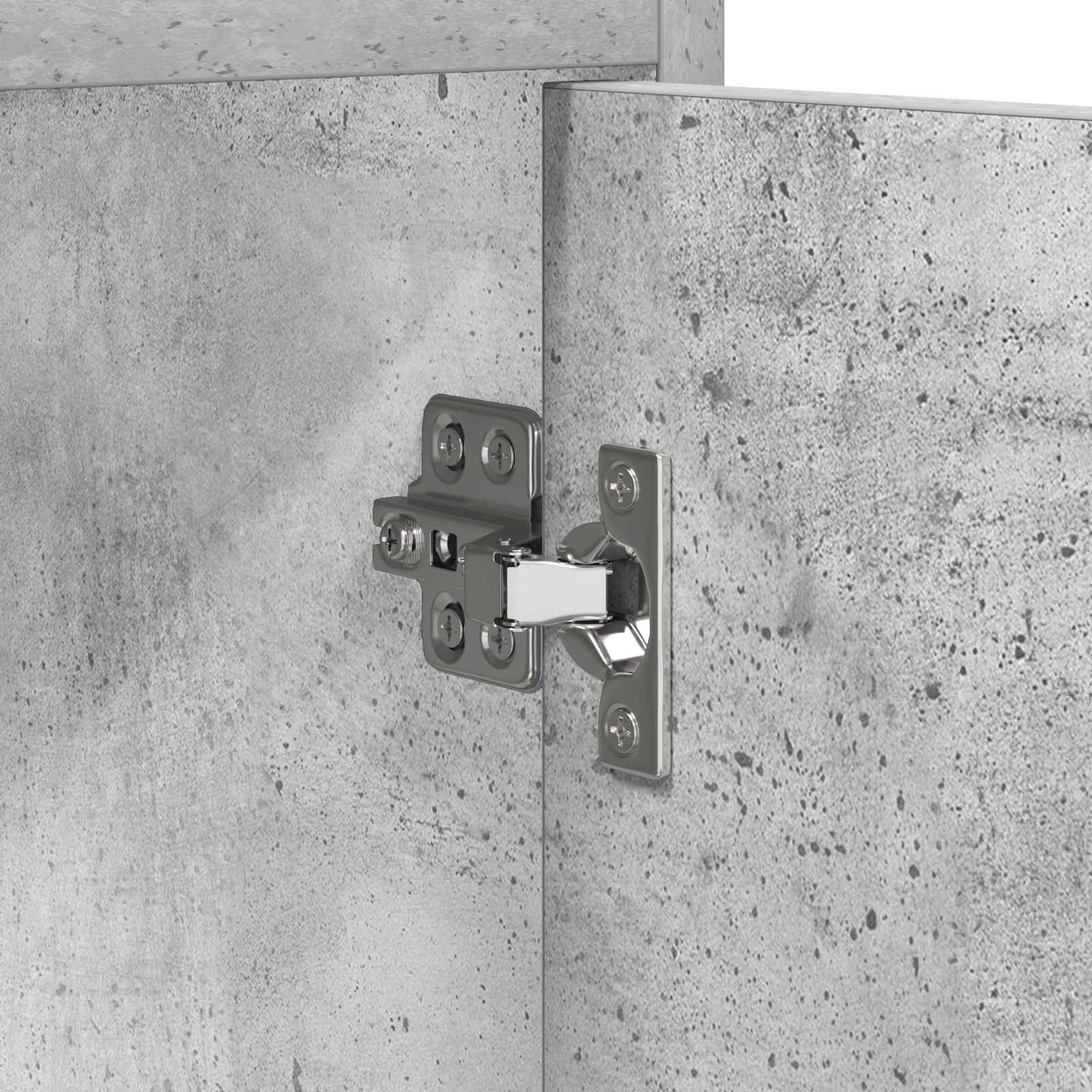 Bedside Tables Concrete Grey 40 x 36 x 60 cm Engineered Wood