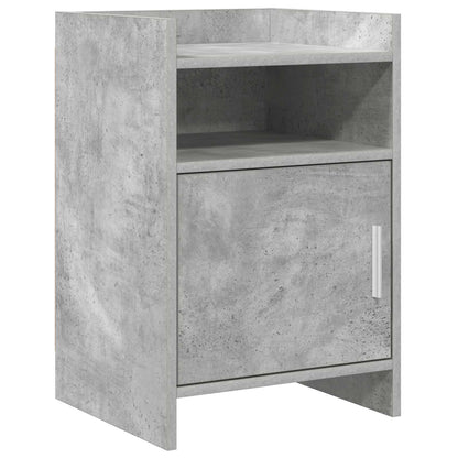 Bedside Tables Concrete Grey 40 x 36 x 60 cm Engineered Wood