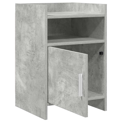 Bedside Tables Concrete Grey 40 x 36 x 60 cm Engineered Wood