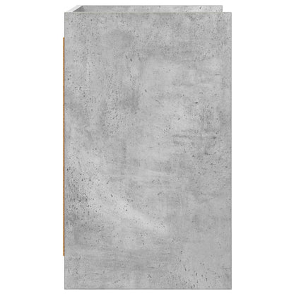 Bedside Tables Concrete Grey 40 x 36 x 60 cm Engineered Wood
