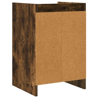 Bedside Tables 2 pcs Smoked Oak 40 x 36 x 60 cm Engineered Wood