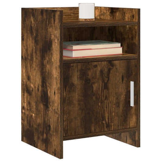 Bedside Tables 2 pcs Smoked Oak 40 x 36 x 60 cm Engineered Wood
