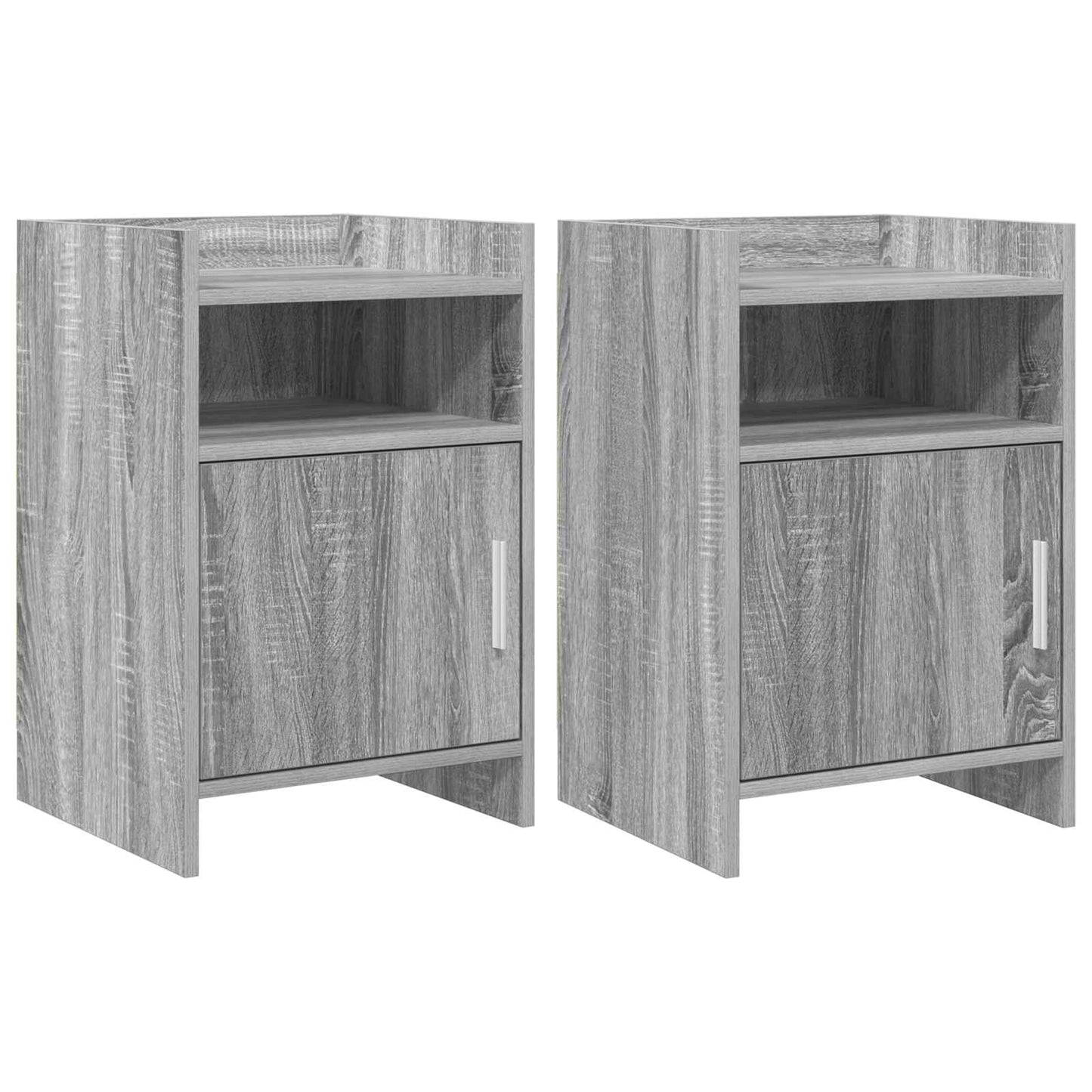 Bedside Tables 2 pcs Grey Sonoma 40 x 36 x 60 cm