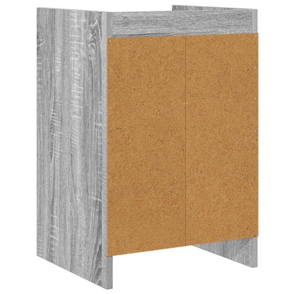 Bedside Tables 2 pcs Grey Sonoma 40 x 36 x 60 cm