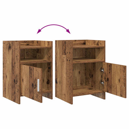 Bedside Tables 2 pcs Old Wood 40 x 36 x 60 cm Engineered Wood
