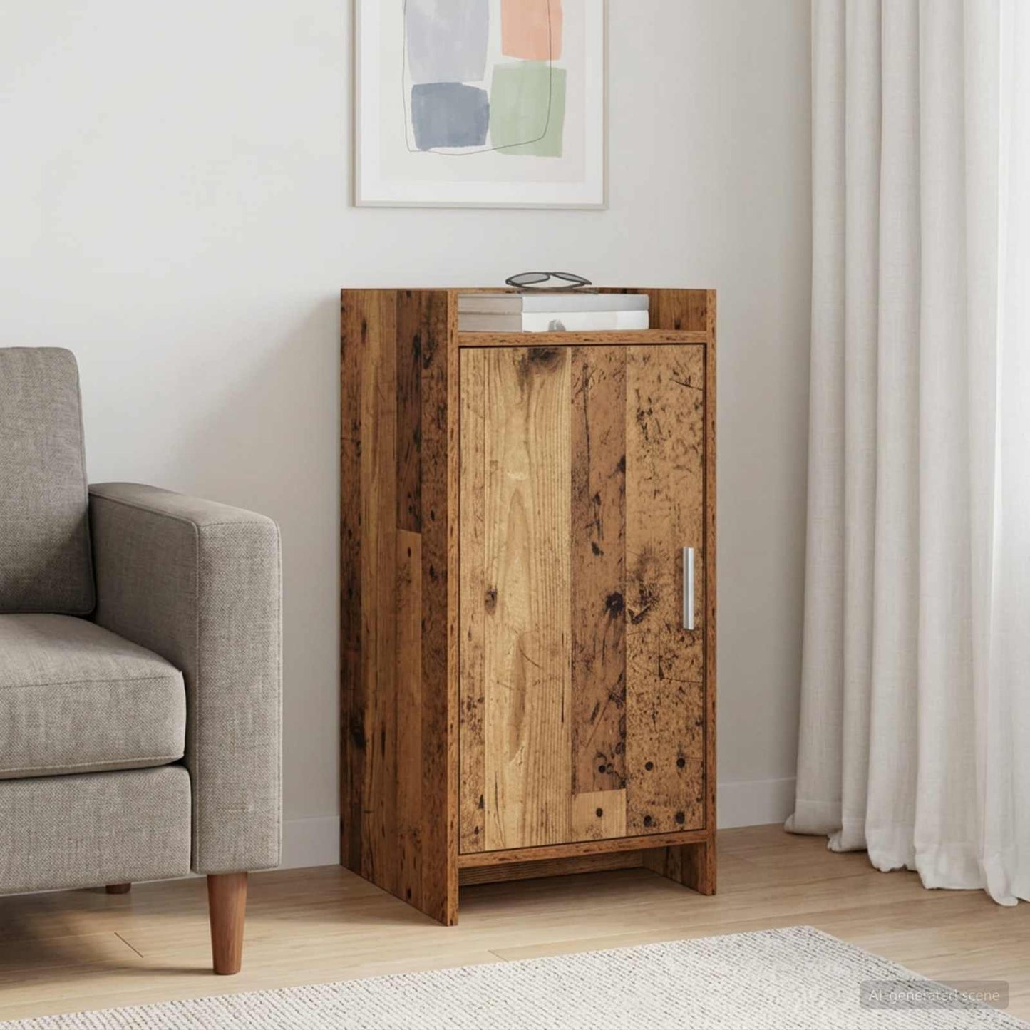 Sideboard Old Wood 40 x 36 x 80 cm Engineered Wood