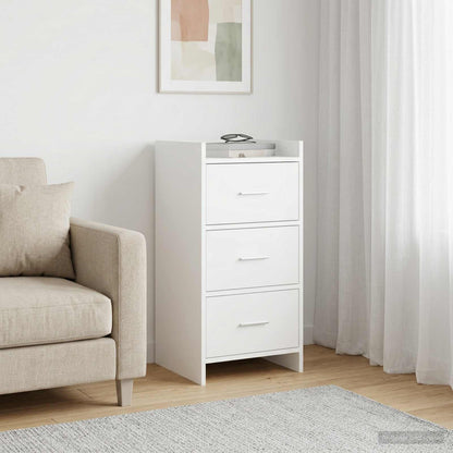 Sideboard White 40 x 36 x 80 cm Engineered Wood