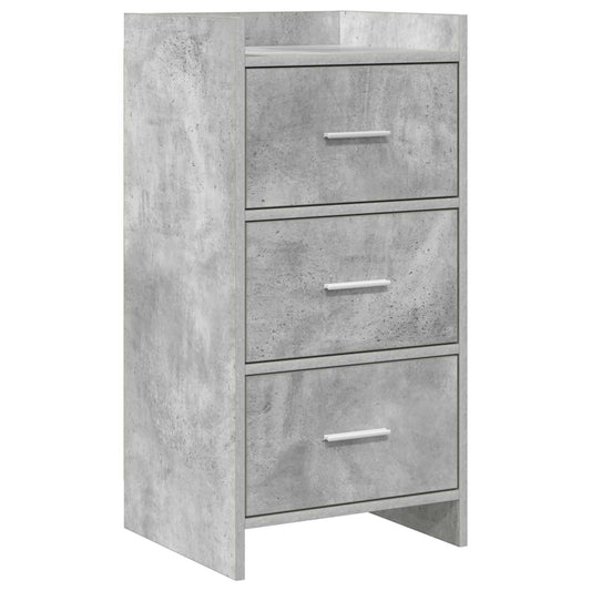 Sideboard Concrete Grey 40 x 36 x 80 cm Engineered Wood