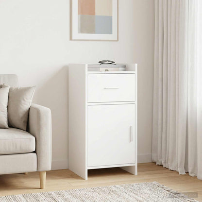 Sideboard White 40 x 36 x 80 cm Engineered Wood