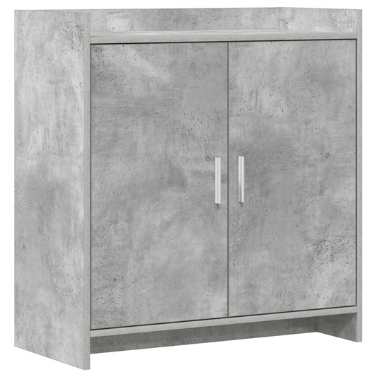 Sideboard Concrete Grey 72 x 36 x 80 cm Engineered Wood