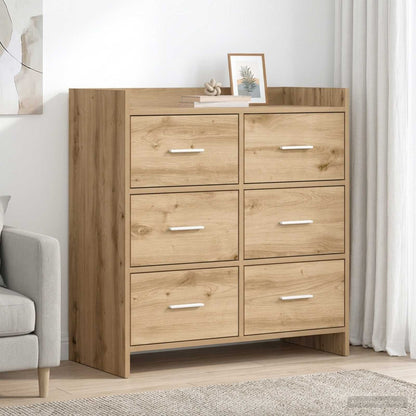 Sideboard Artisan Oak 75 x 33 x 80 cm Engineered Wood