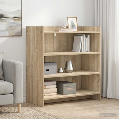 Sideboard Sonoma Oak 75 x 36 x 80 cm Engineered Wood