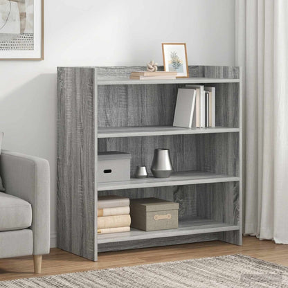 Sideboard Grey Sonoma 75 x 36 x 80 cm Engineered Wood