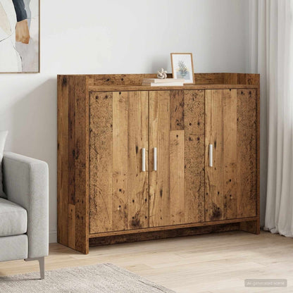 Sideboard Old Wood 98.5 x 33 x 80 cm Engineered Wood