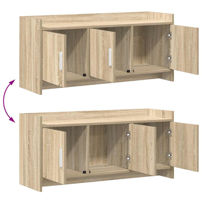 TV Cabinet 102 x 33 x 47 cm Sonoma Oak Engineered Wood