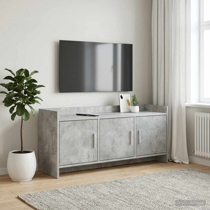 TV Cabinet 102 x 33 x 47 cm Concrete Grey Engineered Wood