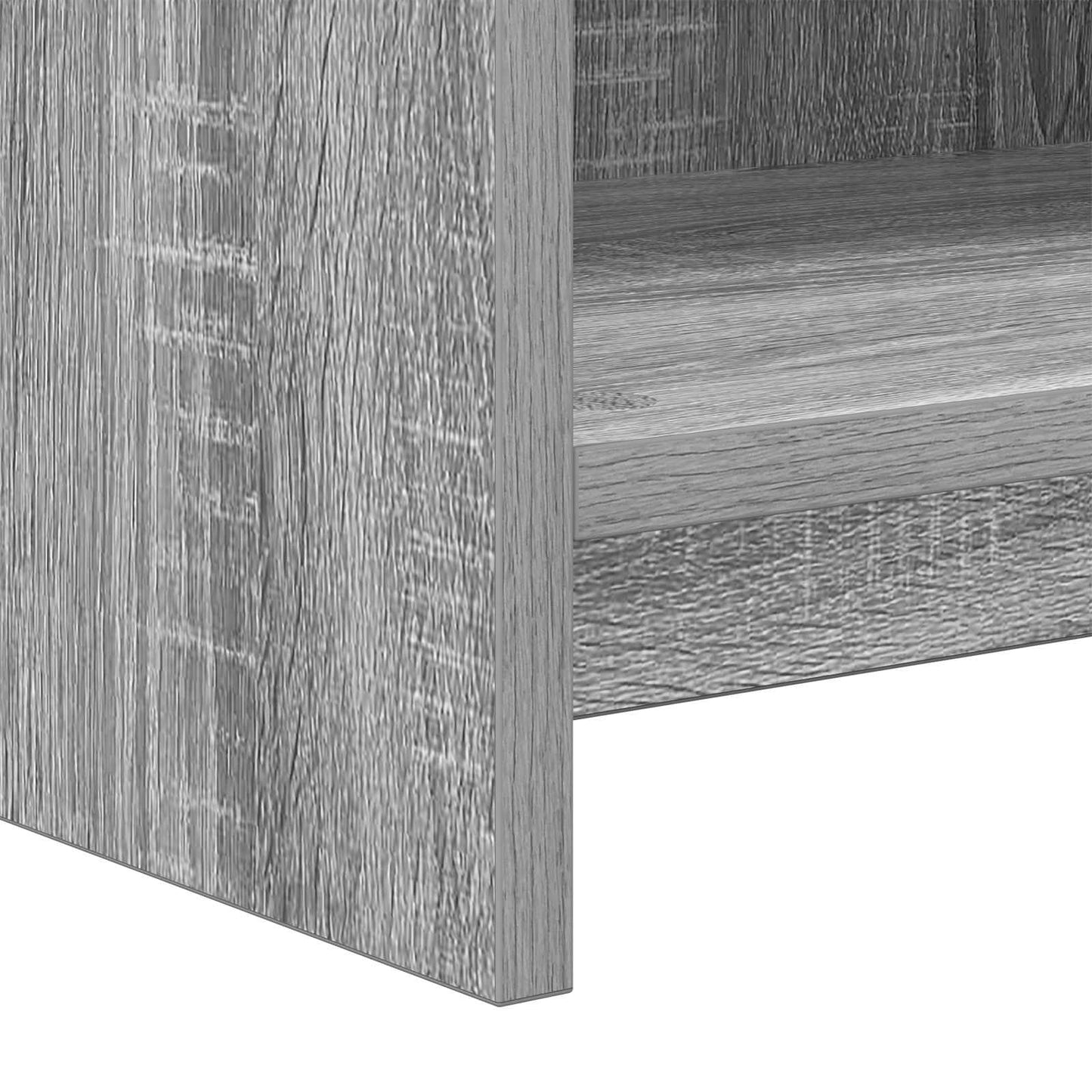 TV Cabinet 100 x 33 x 47 cm Grey Sonoma Engineered Wood