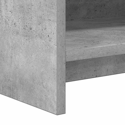 TV Cabinet 135 x 33 x 47 cm Concrete Grey Engineered Wood