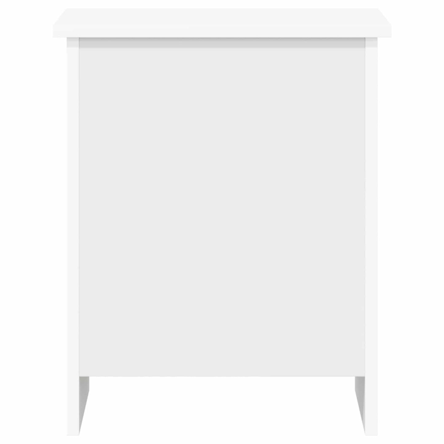 Storage Chest White 40 x 40 x 50 cm Engineered Wood