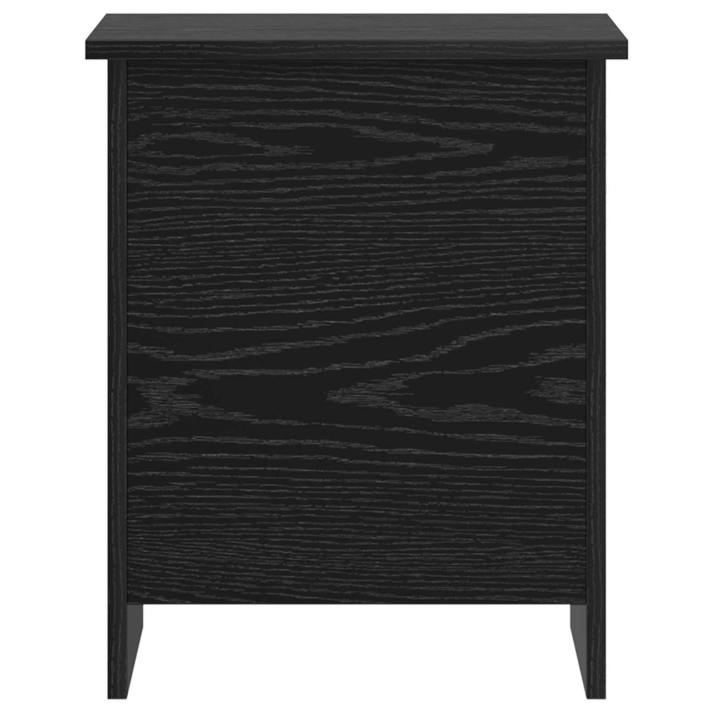 Storage Chest Black Oak 40 x 40 x 50 cm Engineered Wood