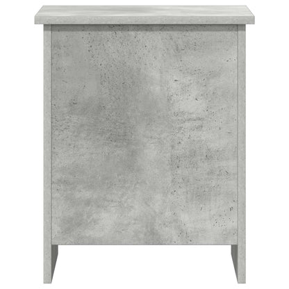 Storage Chest Concrete Grey 40 x 40 x 50 cm Engineered Wood