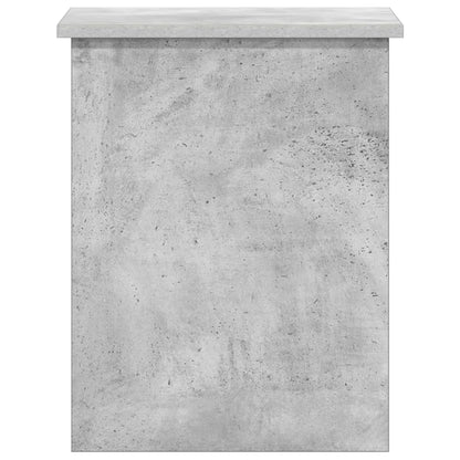 Storage Chest Concrete Grey 40 x 40 x 50 cm Engineered Wood