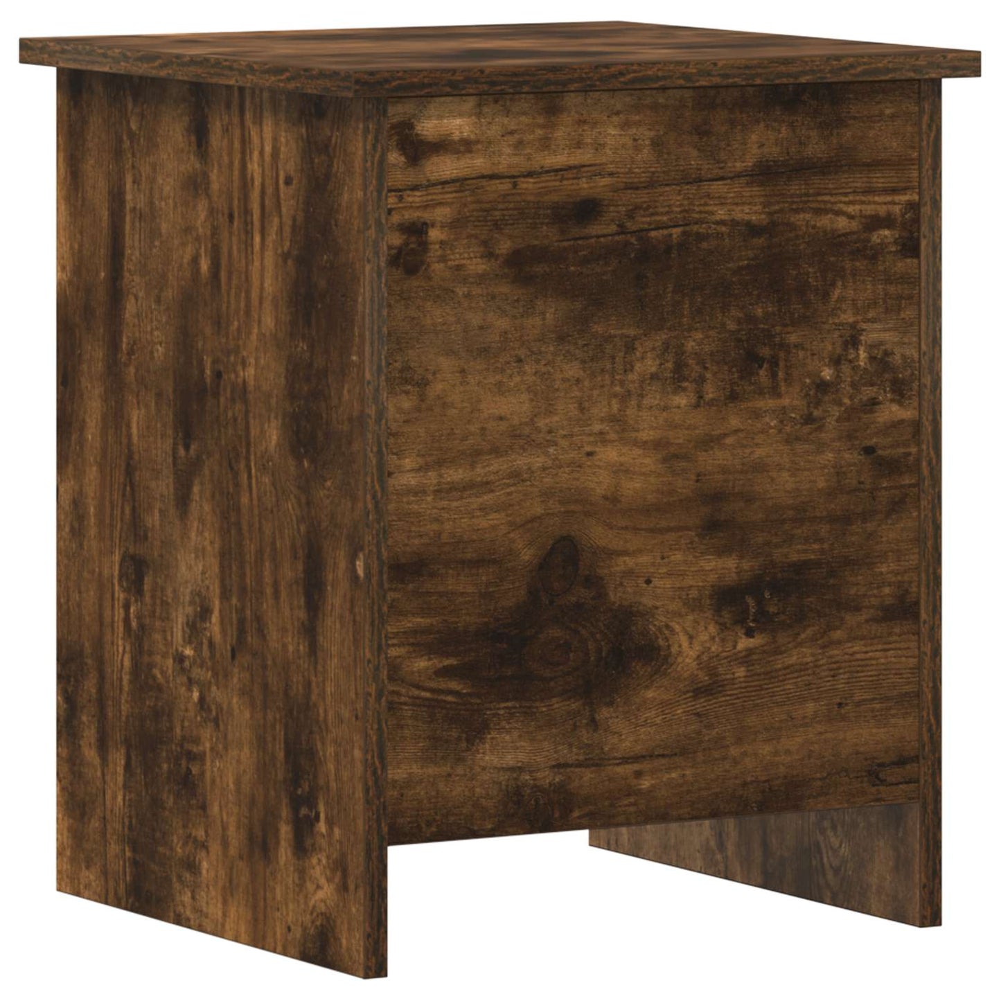 Storage Chest Smoked Oak 40 x 40 x 50 cm Engineered Wood