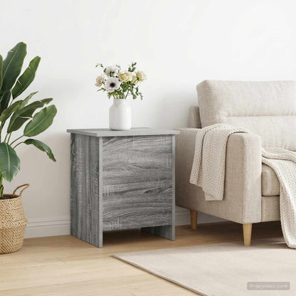 Storage Chest Grey Sonoma 40 x 40 x 50 cm Engineered Wood