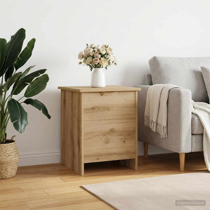 Storage Chest Artisan Oak 40 x 40 x 50 cm Engineered Wood