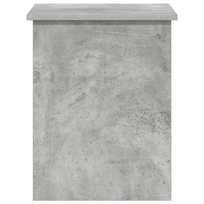 Storage Chest Concrete Grey 60 x 40 x 50 cm Engineered Wood