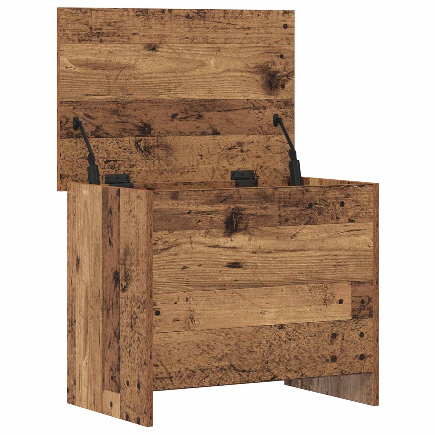 Storage Chest Old Wood 60 x 40 x 50 cm Engineered Wood
