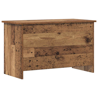 Storage Chest Old Wood 80 x 40 x 50 cm Engineered Wood