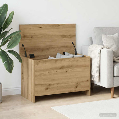 Storage Chest Artisan Oak 80 x 40 x 50 cm Engineered Wood