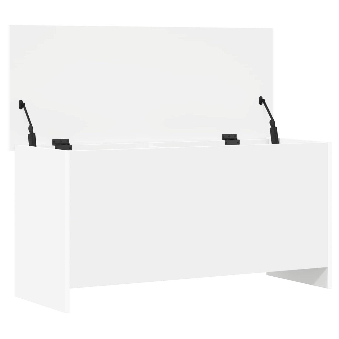 Storage Chest White 100 x 40 x 50 cm Engineered Wood