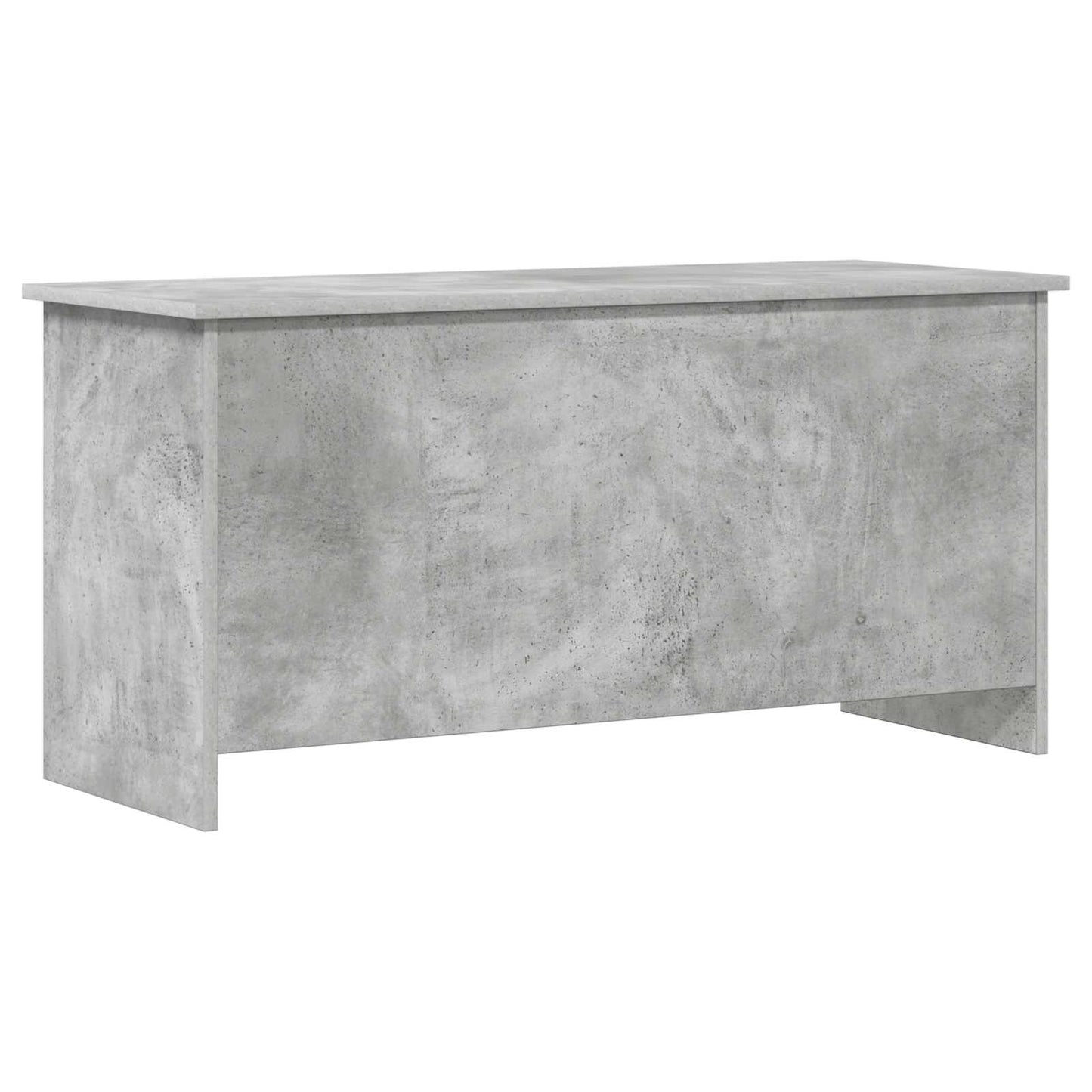 Storage Chest Concrete Grey 100 x 40 x 50 cm Engineered Wood
