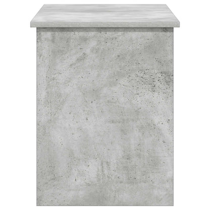 Storage Chest Concrete Grey 100 x 40 x 50 cm Engineered Wood