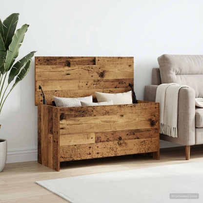 Storage Chest Old Wood 100 x 40 x 50 cm Engineered Wood