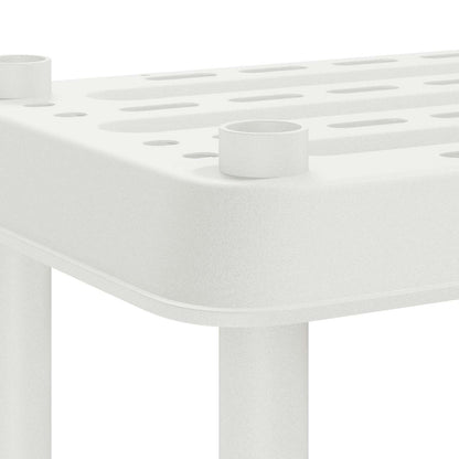 Shelving Unit 5-Tier 100 x 40 x 177 cm PP White
