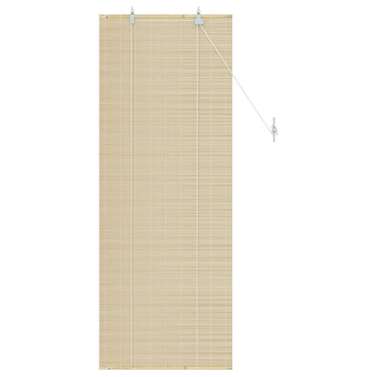 Roller Blind Natural 60 x 160 cm Bamboo