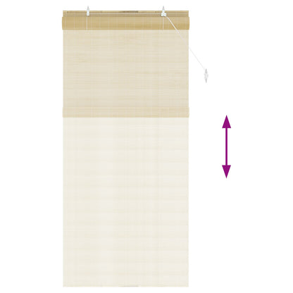 Roller Blind Natural 90 x 220 cm Bamboo