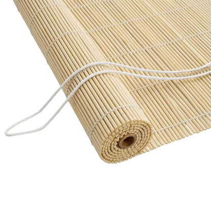 Roller Blind Natural 110 x 160 cm Bamboo
