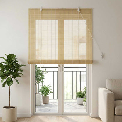 Roller Blind Natural 110 x 220 cm Bamboo